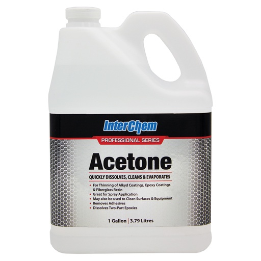 [L10901G] Acetone - 1 Gallon