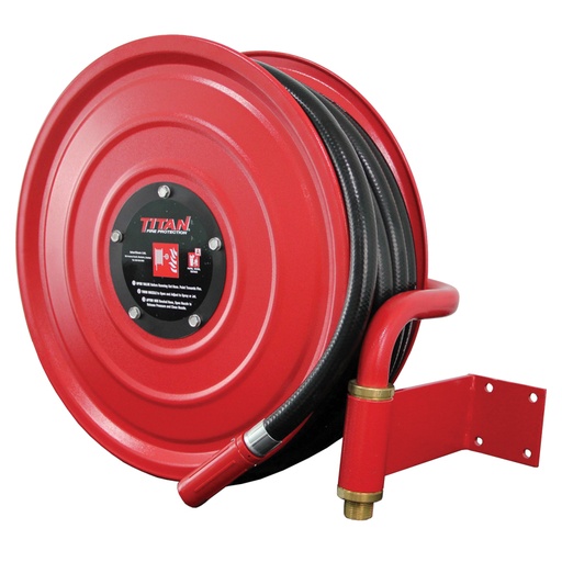 [PT01-25] Fire Hose Reel - 1'' x 100ft Swing Type