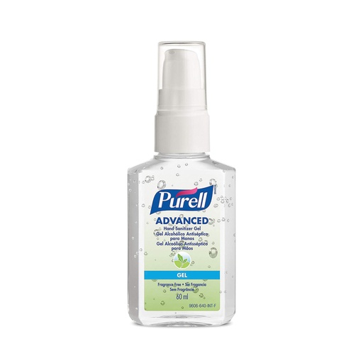 [GOJ 9606-24] PURELL® Advanced Hand Sanitizer Gel 2 fl oz (60ml) Portable Pump Bottle