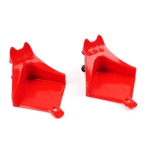 [703103] MaxShine 2pcs Ezy Wheel Hose Slide Rollers - Red