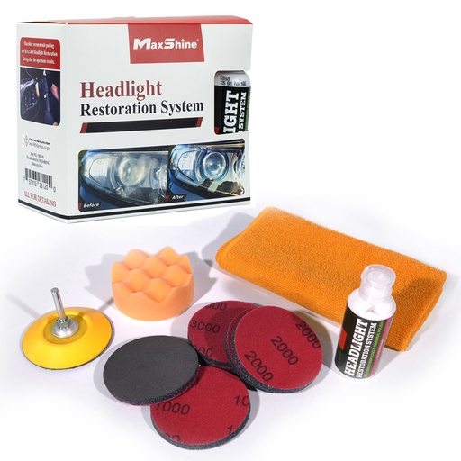[MHL01] MaxShine Headlight Restoration Kit