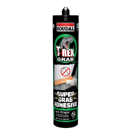 [166838] T-Rex Super Grab Adhesive - White 9oz