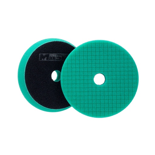 [2001135G] MaxShine Cross Cut Foam Pad - Green Cutting 5"