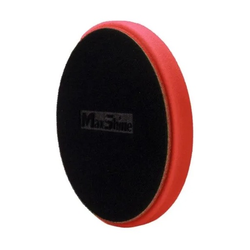 [2033165R] MaxShine Red Flat Foam Finishing Pad 6"