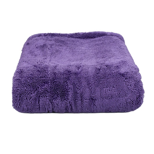 [1195060P] MaxShine Mini Purple Duo Twisted Drying Towel - 20" x 24" (1200GSM)