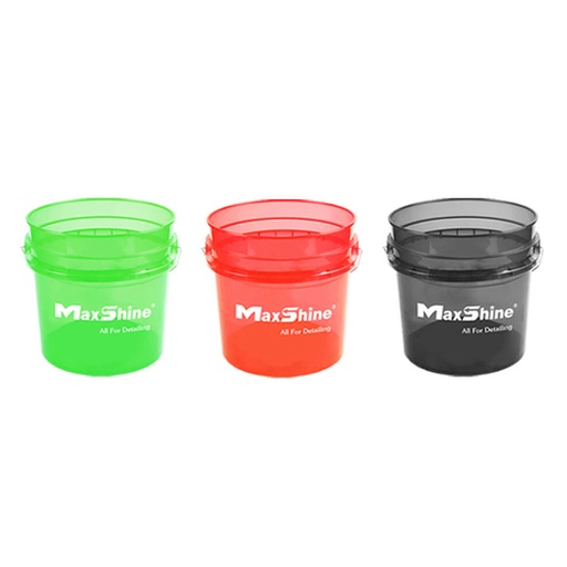 MaxShine Transparent Detailing Bucket - 3.5 Gallon