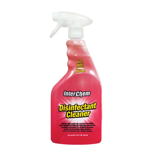 [IDC32OZ] Interchem Disinfectant Cleaner - 32oz Trigger