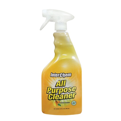 [IAPCL32OZ] Interchem All Purpose Cleaner Lemon-32oz Trigger