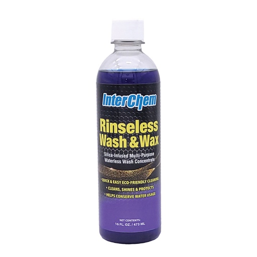 Interchem Rinseless Wash & Wax Concentrate